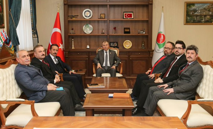 Birlik Başkanı, Amasya Valisine Ziyaret